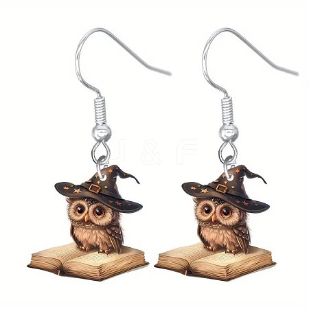 Acrylic Dangle Earrings FS-WG2DB4D-11-1