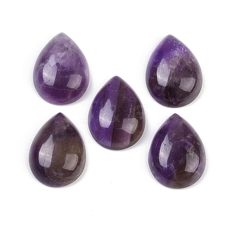 Natural Amethyst Cabochons G-H094-01A-11-1