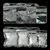 40Pcs 4 Styles Transparent Plastic Zip Lock Bags OPP-FS0001-10-1