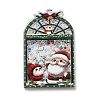 Christmas Theme Opaque Printed Acrylic Pendants SACR-Z005-07B-1