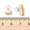 Natural Freshwater Shell Pendants PALLOY-JF05874-01-3