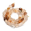 Natural Quartz Beads Strands G-P497-01E-57-3