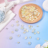 100Pcs 5 Styles Electroplate Glass Beads EGLA-TA0013-37-6