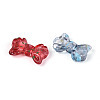 Transparent Spray Painted Acrylic Beads ACRP-T011-04M-3