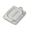 Anti-Tarnish 304 Stainless Steel Pendants STAS-U033-01P-I-2
