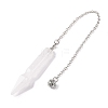 Natural Quartz Crystal Pointed Dowsing Pendulums G-Q184-04E-P-3