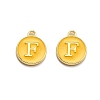 Golden Plated Alloy Enamel Charms LS-ENAM-Q437-13F-1