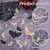 60Pcs 6 Srtyles Alloy Pendants FIND-PH0023-58-4