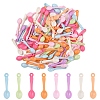 100Pcs Opaque Acrylic Pendants OACR-YW0003-73-1