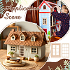 2 Bags 2 Styles Wooden Windows DIY-BC0017-40-5