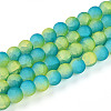 Crackle Glass Beads X1-GLAA-N009-10mm-10-1