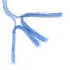 Natural Blue Chalcedony Bead Strands G-G914-2mm-16-3