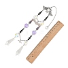 Halloween Bat Alloy Suncatcher HJEW-TA00495-3