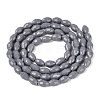 Opaque Solid Color Glass Beads Strands LS-GLAA-N071-01A-C11-2