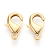 Brass Lobster Claw Clasps KK-YW0004-01D-G-1