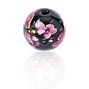 10Pcs Handmade Inner Flower Lampwork Beads LAMP-PA0001-02B-6