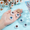 6Pcs 3 Colors Half Round Acrylic Craft Eyes DIY-NB0013-24B-3