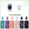 24G 6 Colors Inside Colours Glass Cylinder Seed Beads GLAA-PH0003-69-2