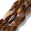 Natural Agate(Dyed & Heated) Beads Strands G-M446-A01-01A-2
