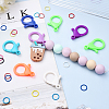 Acrylic Lobster Claw Clasps DIY-YW0011-21A-5