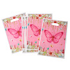 10Pcs Rectangle with Butterfly Pattern Paper Gift Bags CARB-TAC0002-04-3