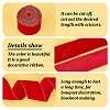 10 Yards Single Face Velvet Ribbon OCOR-WH0092-39B-4