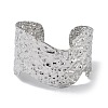 304 Stainless Steel Cuff Bangles for Women LS-BJEW-Z078-24P-2