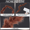1Pc Turkey Feathers Fluff Boa for Dancing AJEW-GF0012-31B-6