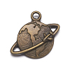 Zinc Alloy Pendants PALLOY-A14128-AB-FF-1