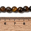 Natural Tiger Eye Round Beads Strands G-S177-6mm-7