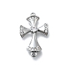 Brass Micro Pave Cubic Zirconia Pendants KK-K400-40P-1