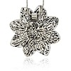 Vintage Flower Pendant Necklace Findings TIBE-M001-101-2