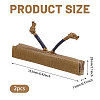 Nylon & Plastic Outdoor Tactical Vest Zipper Strip DIY-WH0128-60A-2