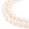 Natural Cultured Freshwater Pearl Beads Strands PEAR-C003-10H-4