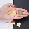 304 Stainless Steel Pendants LS-STAS-I140-23B-G-6