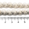 Natural Fossil Beads Strands G-H026-02D-5