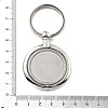 Zinc Alloy Rotating Keychain Clasps FIND-G088-01C-4