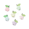 Imitation Pearl Acrylic Pendants PALLOY-JF04335-02-1