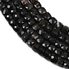 Natural Black Tourmaline Beads Strands X-G-P612-B01-01-4