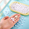 708Pcs 3 Styles Opaque Acrylic Beads MACR-TA0002-81-7