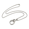 Alloy Pendant Necklace NJEW-B103-01AS-01-2