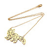 201 Stainless Steel Pendant Necklaces NJEW-T009-JN080-2-40-2