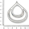 304 Stainless Steel Big Pendants SA-CBA50C9-07P-3