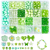 Opaque Transparent Acrylic Beads Kits MACR-SP0001-48A-1