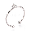 Brass Cup Peg Ring Settings KK-N274-35P-1