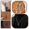 60Pcs 15 Styles Tibetan Style Alloy Pendants FIND-PH0059-77-2