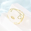 Natural Quartz Crystal Cuff Rings GG-CBA5FCC-02G-08-3
