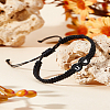 1Pc Adjustable Nylon Cord Braided Bracelets for Women Men BJEW-LP0001-31A-U-3