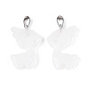 Natural Quartz Crystal Pendants G-T144-11B-1