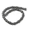 Fish Dyed Natural Lava Rock Beads Strands G-O126-01A-11-2